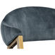 Burgos Nono Petrol Dining Armchair